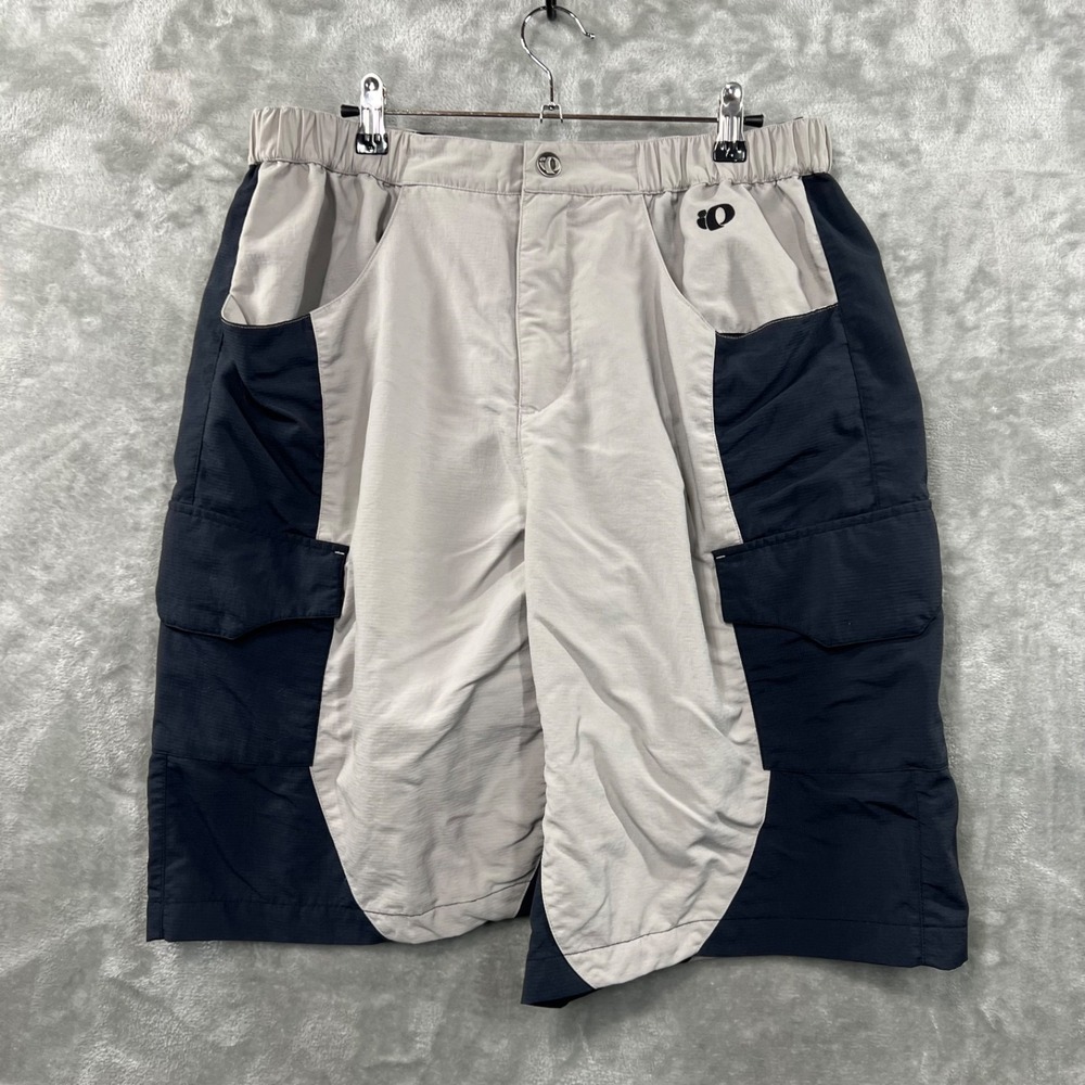 PEARL IZUMI‎ Cycling Shorts Men's XL Pocket Drawstring Inner Pad Bike Cargo